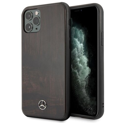 Mercedes-Benz OVITEK MERCEDES WOOD LINE ZA IPHONE 11 PRO RJAV, (21834310) Cene