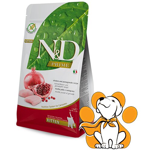 N&amp;amp;d Prime Cat Kitten 1.5kg Chicken &amp;amp; Pomegranate 1.5kg Slike