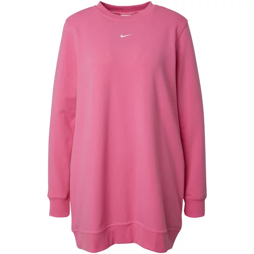 Nike Sportska sweater majica 'ONE' roza / bijela