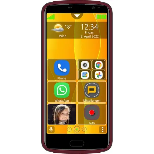 BEA-FON M7 light Premium red pametni telefon