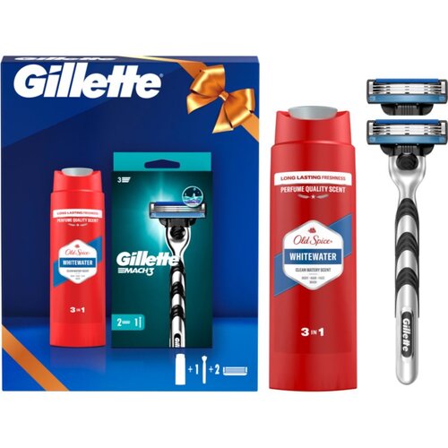Gillette Whitewater + Mach3 Gift Set darilni set Slike