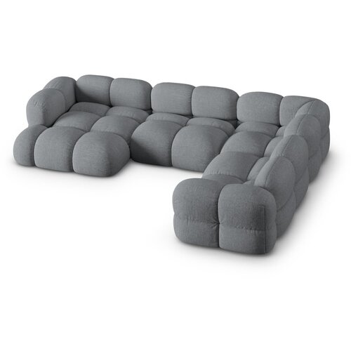 Cosmopolitan Design Siva kutna garnitura (s desnim kutom/u obliku slova "U") Loretto – Cene