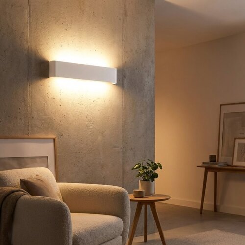 Ideal Lux led zidno svetlo delta LED/37W/230V 3000K 110 cm cri 90 belo Slike