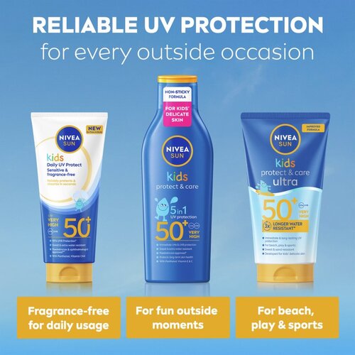 Nivea SUN Kids mlijeko za sunčanje za djecu SPF 50+ 100 ml Cene