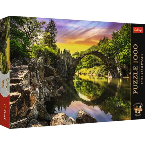 Puzzle 1000 Premium Plus Rakotzbr&uuml;cke u Kromlau, Njemačka Trefl 10811 Cijene