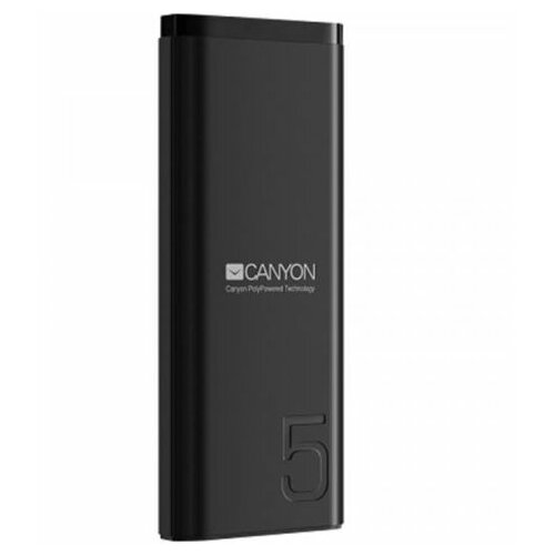 Canyon CNE-CPB05B 5000mAh crni Power bank eksterna baterija za mobilni telefon Slike