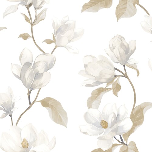 Casadeco Tapeta Brume De Magnolia 6 boja Slike