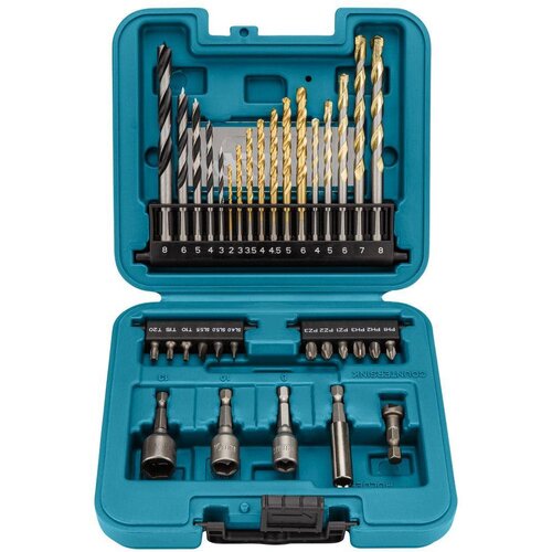Makita 34-dijelni set bitova i svrdala B-68498 Slike