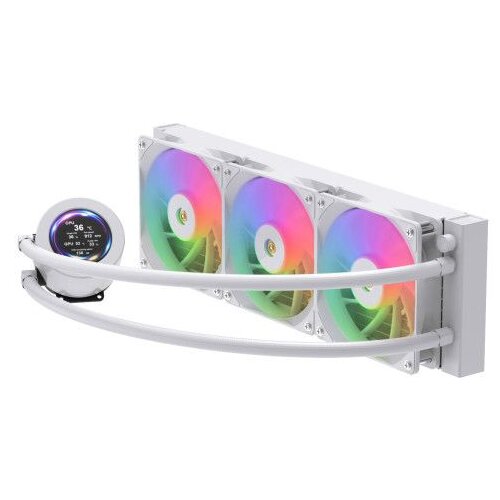 Ig Max Kuler EW360 Watercooling white Cene