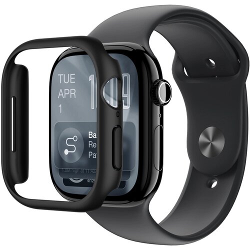 AMAZING THING OVITEK ZA APPLE WATCH SERIE 11 42 MM ZA&amp;Scaron;ČITNI MINIMAL ČRNEGA OBLIŽJA, (5000336503) Slike