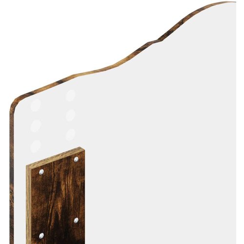  Krevet s od storage s uzglavljem Dimljeni hrast 75 x 190 cm Slike