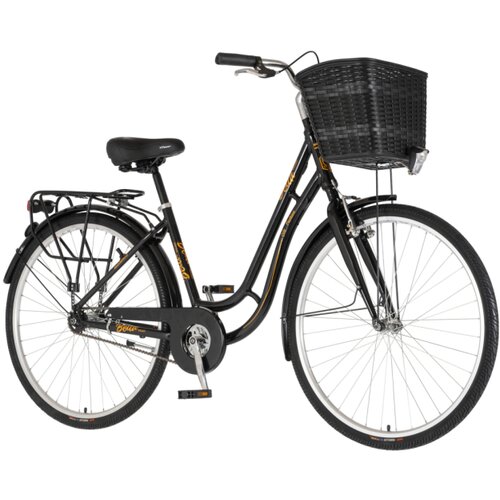 Visitor bicikl fashion bella alu 28" alu 18" v-brake kontra favorit 155-178cm (s/m) crni 1282073 Cene