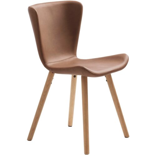 Unique Furniture Smeđe metalne blagovaonske stolice u setu 2 kom Teslin – Cijene