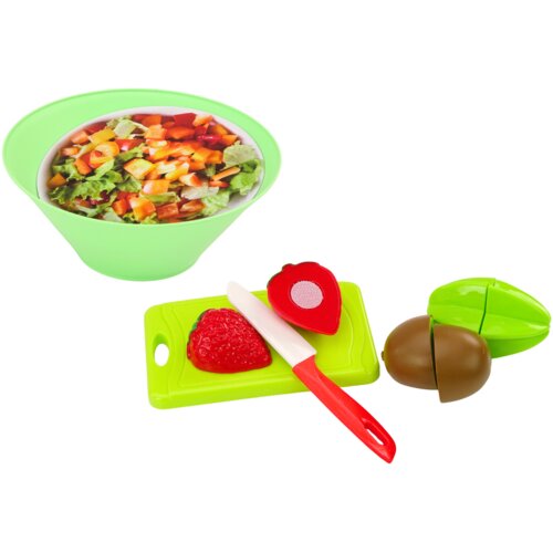  Set za igru s povrčem i priborom za jelo - Fruit Slike
