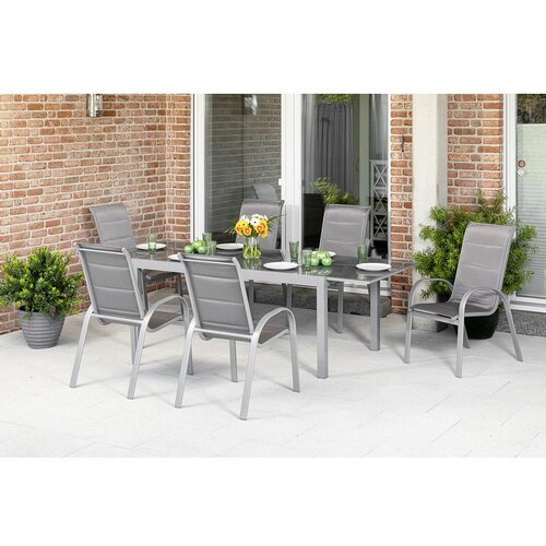 Gardenson vrtni set amalfi di lusso, 7-Delno, rjava Slike