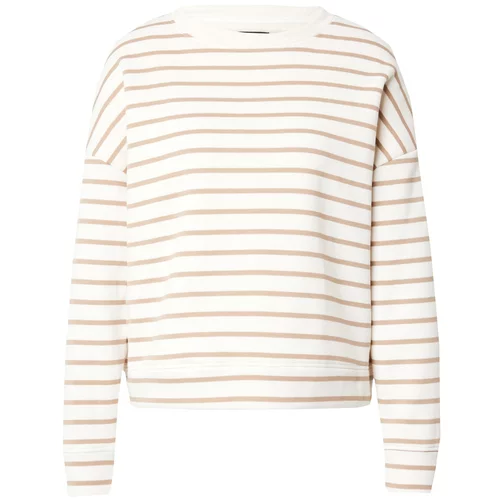 Pieces Sweater majica 'CHILLI' brokat / bijela