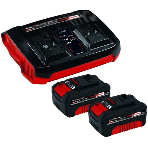 Einhell PXC TWINPACK 2x 4.0AH & TWINCHARGER KIT (2X4.0 AH BATERIJE + TWINCHARGER) Cijene