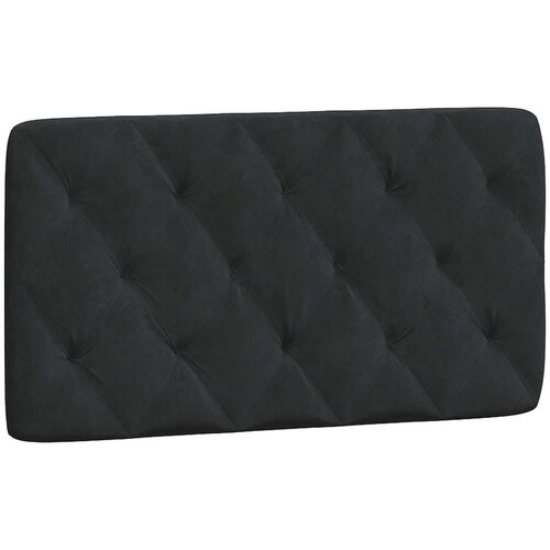 VidaXL Krevet s madracem crni 100x200 cm bar&amp;scaron;unasti Slike