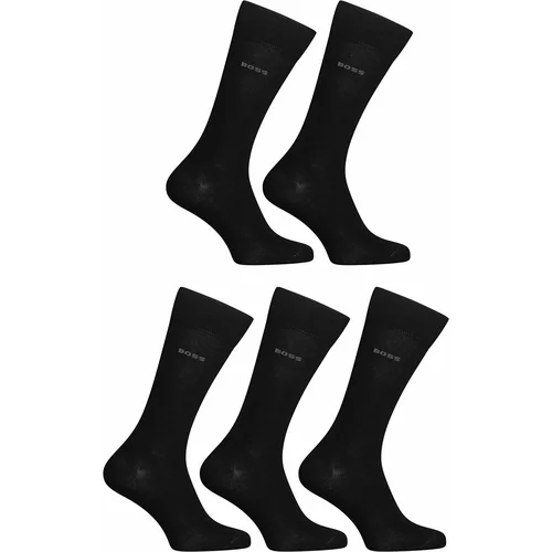 Hugo Boss 5PACK socks high black