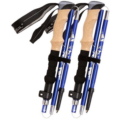 INF Ultralahke pohodniške palice pohodniške palice 5 delov 1 par Blue, (21280157) Cene