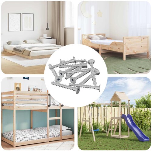  Vijak 12 pcs Cinkom premazano 5 x 40 mm Željezo Cijene