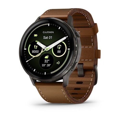 Garmin Venu 4 3.56 cm (1.4) AMOLED 45 mm Digital 454 x 454 pixels Touchscreen Black Wi-Fi GPS (satellite) Cijene