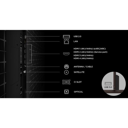 Tcl 98X11L 4K SQD-Mini LED TV 248 cm (98&amp;quot;) Slike
