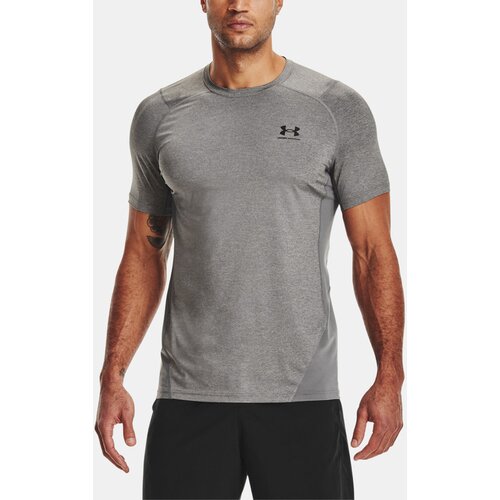 Under Armour moška majica Armour Fitted SS-GRY Siva Cene