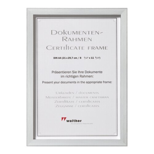 Walther construction 21x29,7 plastic silver din A4 JK130S Cijene