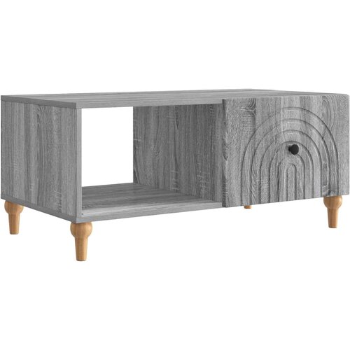  Kava Stol Siva sonoma 90 x 50 x 40 cm Konstruirano drvo Cene