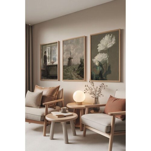 WALLXPERT &Ccedil;-300872 - 5070 Vi&scaron;enamenski Set Dekorativnih Slika (3 Komada) Cene