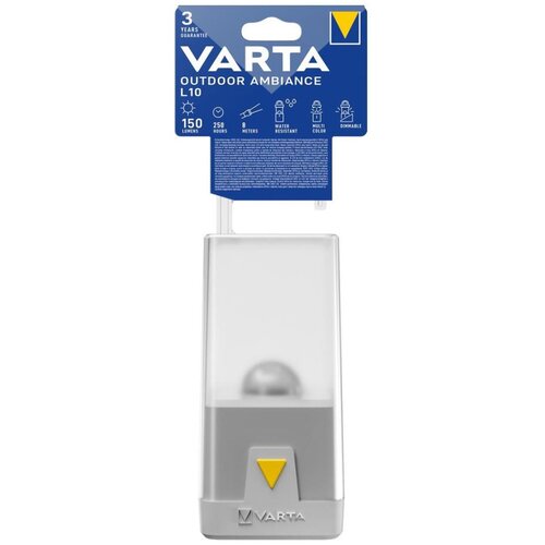 Varta 16666101111 Outdoor Ambiance L10 LED lanterna za kampiranje 150 lm baterijski pogon siva Cijene