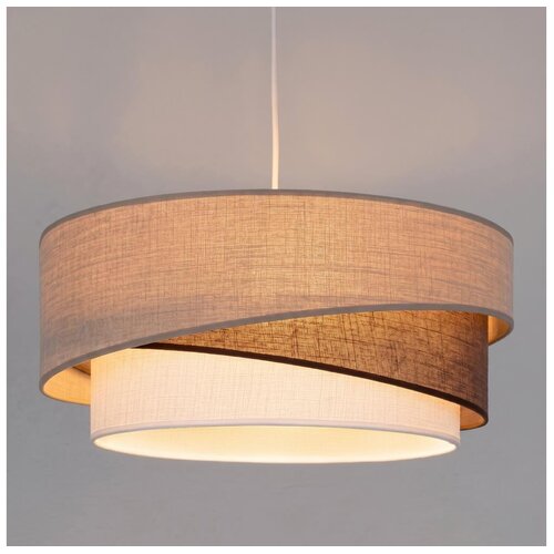 Brilagi Luster na sajli ARROW 1xE27/60W/230V, prečnik 45 cm, bež/braon/bela Cene