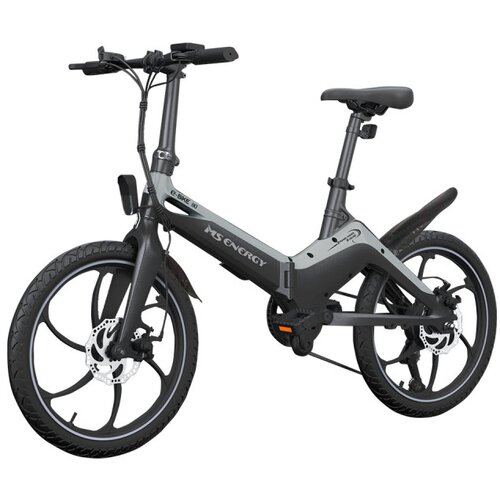 Ms Energy Električno kolo MS ENERGY e-bike i10 (250 W, 20&amp;quot;, zložljiv, črno-sive barve) Slike