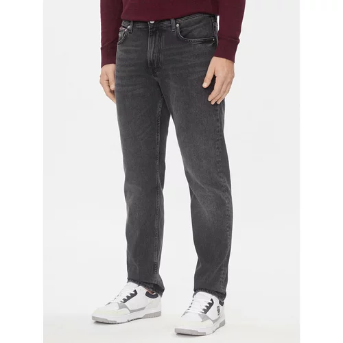 Tommy Hilfiger Jeans hlače Mercer MW0MW33369 Siva Straight Fit