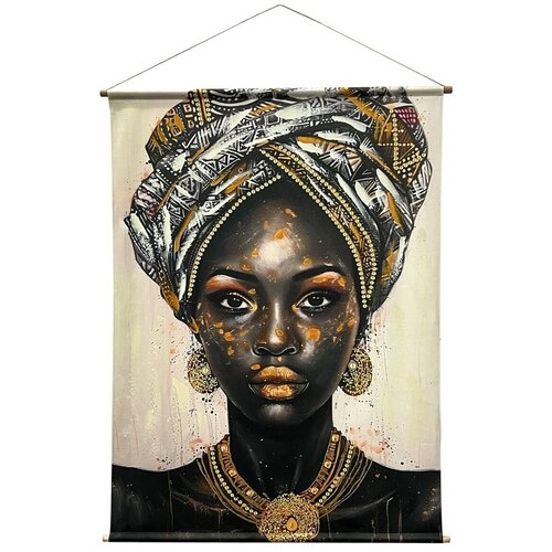 Signes Grimalt Slike, platna Afri&amp;scaron;ko Platno, Ki Ga Je Mogoče Zviti Črna Slike