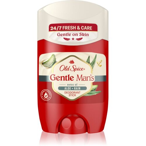 Old Spice Gentle Man&amp;#039;s Aloe &amp;amp; Rain trdi deodorant brez aluminijevih soli 50 ml Slike