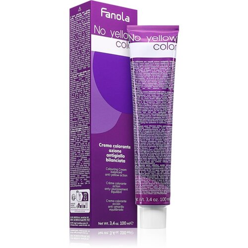 Fanola No Yellow Color boja za kosu neutralizirajući žuti tonovi nijansa Platinum Ice Blonde 10.ICE 100 ml Cijene