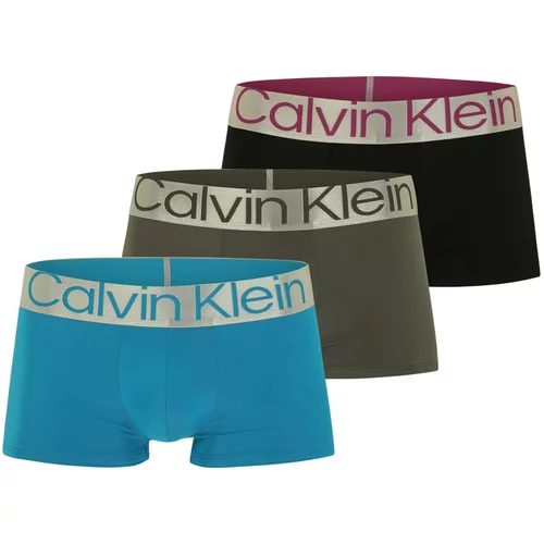 Calvin Klein Underwear Boksarice bež / azur / oliva / črna