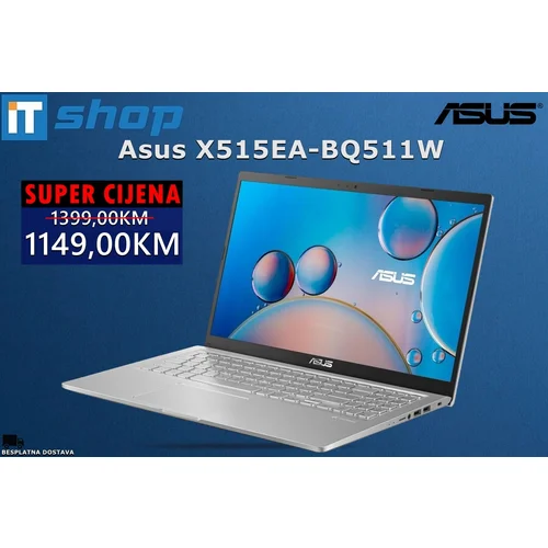  Laptop Asus X515EA-BQ511W i5/8G/512GSSD/Win11H