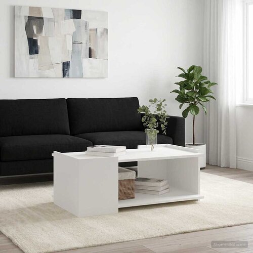  Kava Stol Bijela 90 x 50 x 33 cm Konstruirano drvo Cene