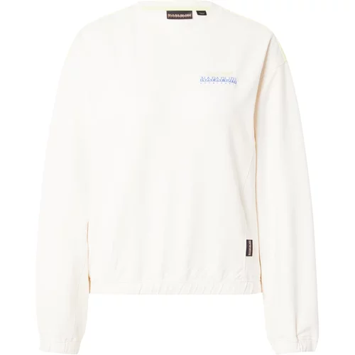 Napapijri Sweater majica 'KEITH' svijetloplava / siva / svijetlozelena / bijela