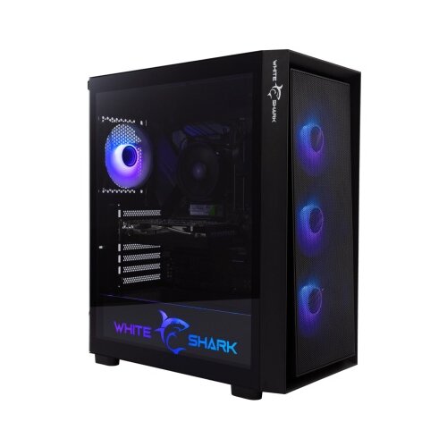 White Shark gcc 2401 warhead - 3 black 4 fans pc Cene