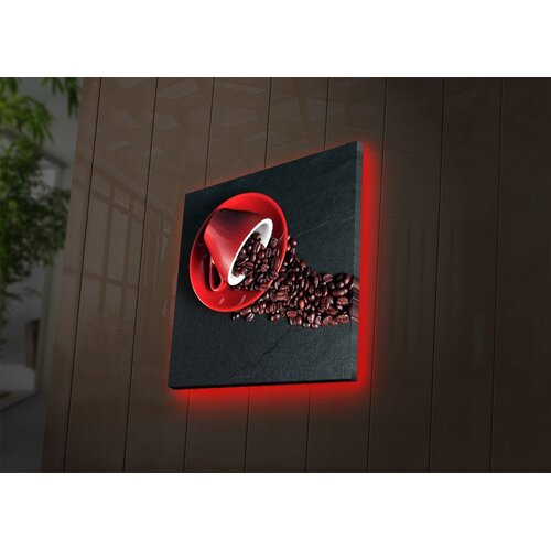 Wallity Zidna slika sa LED osvetljenjem 4040DACT-30, 40x40 cm Cene