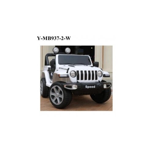 Džip na akumulator wrangler MB937 beli 023306b Slike