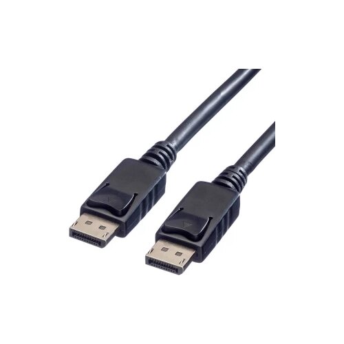 Value DisplayPort priključni kabel 5.00 m 11.99.5764 sa zaštitom crna [1x muški konektor displayport - 1x muški konektor Cijene