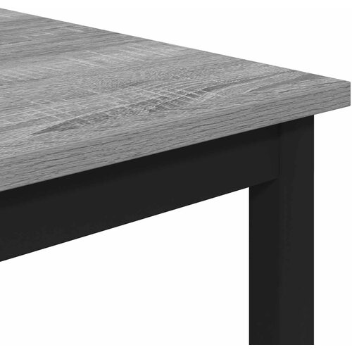  stolica Siva Sonoma 40 x 32 x 74 cm Konstruirano drvo Slike