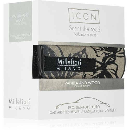 MILLEFIORI Icon Vanilla &amp;amp; Wood miris za auto II. 1 kom Slike
