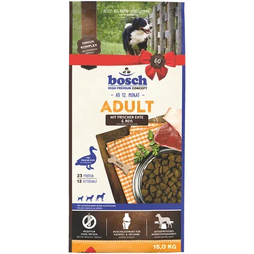 Bosch Adult patka i riža - 15 kg
