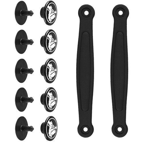 INF Črni PVC trakovi za pete za cokle - proti drsenju Black 36, (5000336054) Cene